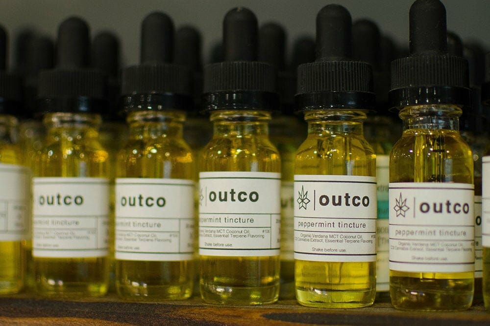 OutCo Tincture's available in their dispensary